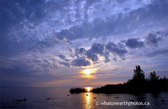 mackerel sky, Kettle Point, Ontario