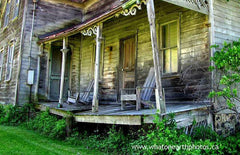 decaying veranda, Middlesex County, Ontario