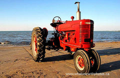 "It crawled out of the sea!" (historic moment in tractor evolution)